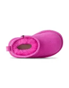 UGG апрески зимни обувки за деца от велур CLASSIC ULTRA MINI розови 1130750T