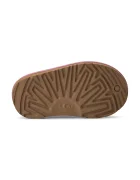UGG апрески зимни обувки за деца от велур CLASSIC ULTRA STRETCH CUFF розови 1157702T