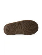 UGG апрески зимни обувки за деца от велур KIDS' CLASSIC ULTRA STRETCH CUFF кафяви 1157702K
