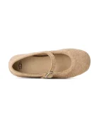 UGG балеринки W Quill Ballet Flat бежови 1190171.BCHW