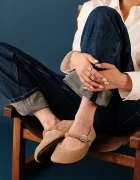 UGG балеринки W Quill Ballet Flat бежови 1190171.BCHW