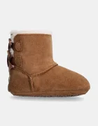 UGG Бебешки велурени обувки BABY BAILEY BOW в кафяво 1157692I