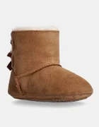 UGG Бебешки велурени обувки BABY BAILEY BOW в кафяво 1157692I