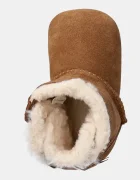 UGG Бебешки велурени обувки BABY BAILEY BOW в кафяво 1157692I
