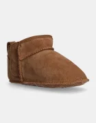 UGG Бебешки велурени обувки BABY CLASSIC ULTRA MINI в кафяво 1157690I