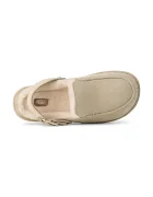 UGG чехли дамски от велур W Goldenstar Evelina Clog бежови 1180251.SNDC