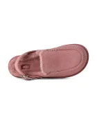 UGG чехли дамски от велур W Goldenstar Evelina Clog розови 1180251.DYR