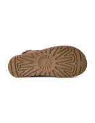 UGG чехли дамски от велур W Goldenstar Evelina Clog розови 1180251.DYR