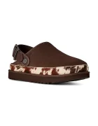 UGG чехли дамски от велур W Goldenstar Western Clog кафяви 1180250.BCDR
