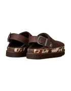 UGG чехли дамски от велур W Goldenstar Western Clog кафяви 1180250.BCDR