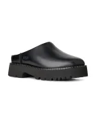 UGG чехли дамски от велур W Uptowner Mule черни 1184493.BLLE