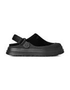 UGG чехли дамски W Goldenglow Suede Clog черни 1180256.BLK