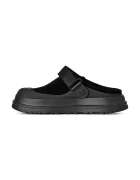 UGG чехли дамски W Goldenglow Suede Clog черни 1180256.BLK
