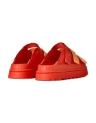 UGG Чехли W Goldenglow Slide в червено с платформа 1167430.RDPP