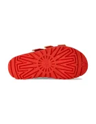 UGG Чехли W Goldenglow Slide в червено с платформа 1167430.RDPP