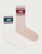 UGG чорапи дамски с памук JEDLYN 2 броя бежови 1181410