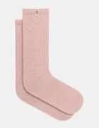 UGG чорапи с добавена вълна розови 1145335