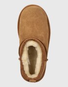 UGG Детски велурени апрески Classic Ultra Mini в кафяво