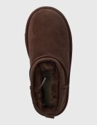 UGG Детски велурени апрески KIDS CLASSIC ULTRA MINI в кафяво