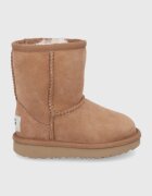 UGG Детски велурени апрески в кафяво