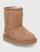 UGG Детски велурени апрески в кафяво