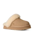 UGG Детски велурени чехли DISQUETTE в бежово 1171199K