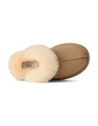 UGG Детски велурени чехли DISQUETTE в бежово 1171199K