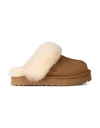 UGG Детски велурени чехли DISQUETTE в кафяво 1171199K