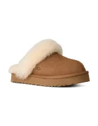 UGG Детски велурени чехли DISQUETTE в кафяво 1171199K