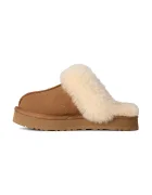 UGG Детски велурени чехли DISQUETTE в кафяво 1171199K