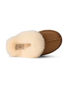UGG Детски велурени чехли DISQUETTE в кафяво 1171199K
