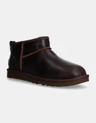 UGG Кожени апрески Classic Ultra Mini Lthr Regen