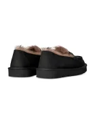 UGG лоуфъри дамски от набук W Ellis Nubuck Loafer черни 1183310.BLK