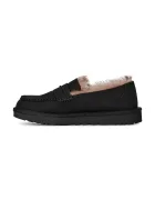 UGG лоуфъри дамски от набук W Ellis Nubuck Loafer черни 1183310.BLK
