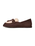 UGG мокасини дамски от велур W Zora Loafer кафяви 1182151.BCDR