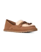 UGG мокасини дамски от велур W Zora Loafer кафяви 1182151.CHE