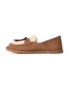 UGG мокасини дамски от велур W Zora Loafer кафяви 1182151.CHE