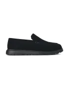 UGG мокасини мъжки от велур M Shep Loafer черни 1180472.BLK
