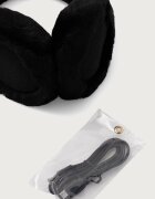 UGG наушници дамски от вълна черни 103267