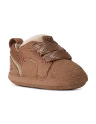 UGG обувки за деца от велур I BABY LOWMEL кафяви 1184311I