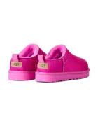 UGG пантофи дамски от кожа W Classic Micro Calf Hair розови 1180417.BHTF