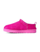 UGG пантофи дамски от кожа W Classic Micro Calf Hair розови 1180417.BHTF