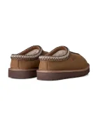 UGG пантофи дамски от набук W Tasman Nubuck кафяви 1184353.DKC