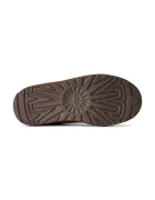UGG пантофи дамски от набук W Tasman Nubuck кафяви 1184353.DKC