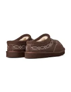 UGG пантофи дамски от велур M Tasman Western кафяви 1182262.BCDR