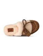 UGG пантофи дамски от велур W Disquette Heritage кафяви 1180360.CHE