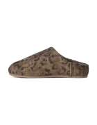 UGG пантофи дамски от велур W Elea Spotted Slip-On кафяви 1182370.CHE