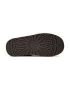 UGG пантофи дамски от велур W Heritage Lace-Up Slipper бежови 1180361.DDRG