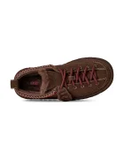 UGG пантофи дамски от велур W Heritage Lace-Up Slipper кафяви 1180361.BCDR