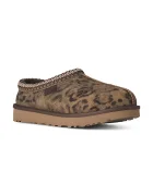 UGG пантофи дамски от велур W Tasman Spotted кафяви 1180365.CHE